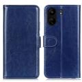 Xiaomi Poco C65/Redmi 13C Portemonnee Hoesje met Magneetsluiting - Blauw