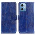 Xiaomi Redmi Note 12/Poco X5 Portemonnee Hoesje met Magneetsluiting - Blauw