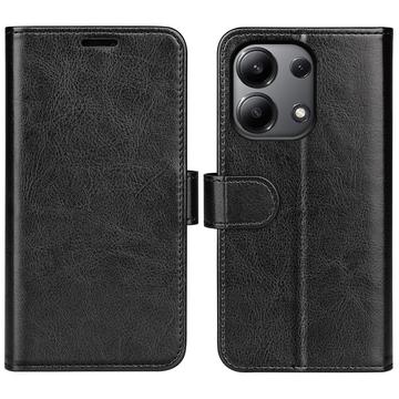 Xiaomi Redmi Note 13 4G Portemonnee Hoesje met Magneetsluiting - Zwart