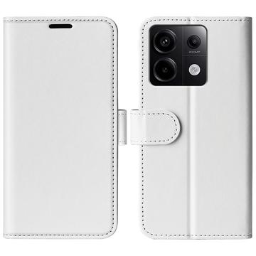 Xiaomi Redmi Note 13 Pro Portemonnee Hoesje met Magnetische Sluiting - Wit