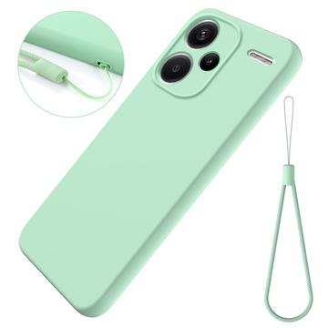 Xiaomi Redmi Note 13 Pro+ Liquid Siliconen Hoesje - Groen