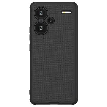 Xiaomi Redmi Note 13 Pro+ Nillkin Super Frosted Shield Pro Hybride Hoesje - Zwart