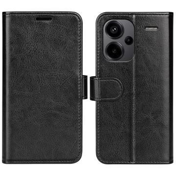 Xiaomi Redmi Note 13 Pro+ Portemonnee Hoesje met Magnetische Sluiting - Zwart