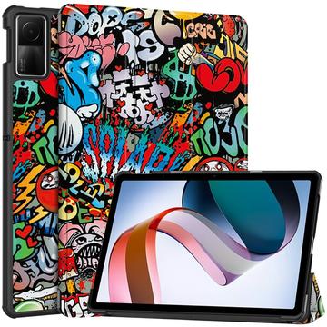 Xiaomi Redmi Pad SE Tri-Fold Series Smart Folio Case - Graffiti