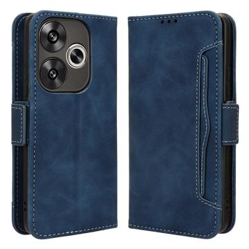 Xiaomi Redmi Turbo 3/Poco F6 Cardholder Series Portemonnee Hoesje - Blauw