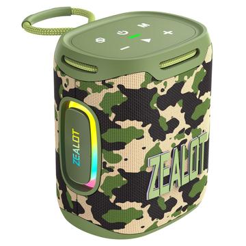 Zealot S122 Draagbare Bluetooth Luidspreker met Subwoofer - 25W - Camouflage