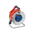 brennenstuhl Garant S IP44 cable reel 25m AT-N07V3V3-F 3G1,5 Forlængelsesspole 3-stik Orange Sølv 25m