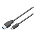 Goobay USB 3.0 / USB 3.1 Type-C Kabel - 1m - Zwart