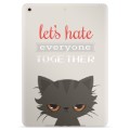 iPad 10.2 2019/2020/2021 TPU-hoesje - Angry Cat