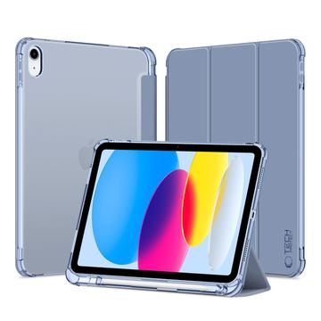 iPad (2022) Tech-Protect SmartCase Pen Hybrid Tri-Fold Folio Case - Kristalblauw