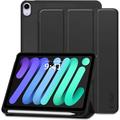 iPad Mini 2021/2024 Tech-Protect SmartCase Pen Tri-Fold Folio Hoesje - Zwart