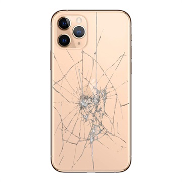 iPhone 11 Pro Back Cover Repair - Glass Only - Gold