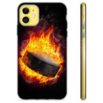 iPhone 11 TPU-hoesje - ijshockey