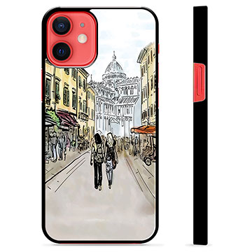 iPhone 12 mini Beschermende Cover - Italië Straat