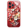 iPhone 12/12 Pro Bloem Boeket Hybride Hoesje - Rood