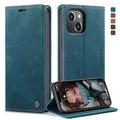 iPhone 13 Caseme 013 Series Portemonnee Hoesje - Blauw