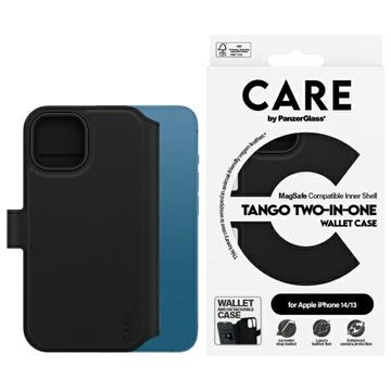 iPhone 13/14 PanzerGlass Care Tango 2-in-1 Portemonnee Hoesje - MagSafe Compatibel - Zwart