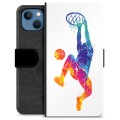 iPhone 13 Premium Portemonnee Hoesje - Slam Dunk