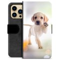 iPhone 13 Pro Max Premium Portemonnee Hoesje - Hond