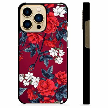 Beschermhoes voor iPhone 13 Pro Max - Vintage bloemen