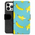 iPhone 13 Pro Premium Portemonnee Hoesje - Bananen