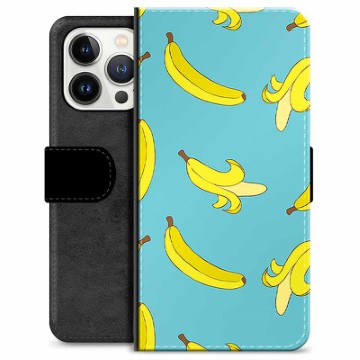 iPhone 13 Pro Premium Portemonnee Hoesje - Bananen