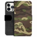 iPhone 13 Pro Premium Portemonnee Hoesje - Camo