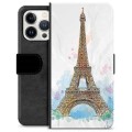 iPhone 13 Pro Premium Portemonnee Hoesje - Parijs