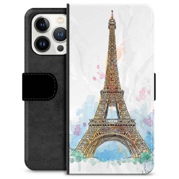 iPhone 13 Pro Premium Portemonnee Hoesje - Parijs