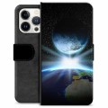 iPhone 13 Pro Premium Portemonnee Hoesje - Space