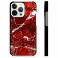 Beschermhoes voor iPhone 13 Pro - Rood Marmer