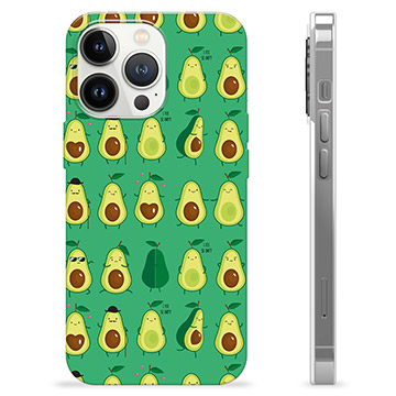 iPhone 13 Pro TPU-hoesje - Avocadopatroon