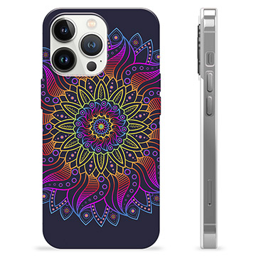 iPhone 13 Pro TPU-hoesje - Kleurrijke mandala