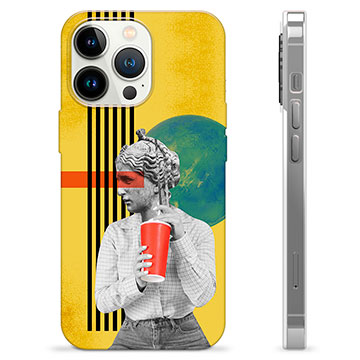 iPhone 13 Pro TPU-hoesje - Retro-kunst