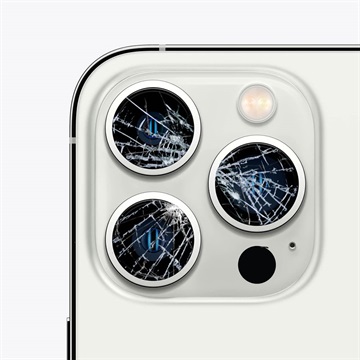 iPhone 13 Pro Camera Lens Glass Reparatie - Wit