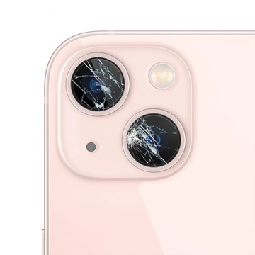 iPhone 13 mini Camera Lens Glass Reparatie - Roze