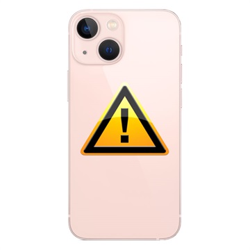 iPhone 13 mini Batterij Cover Reparatie - incl. raam - Roze