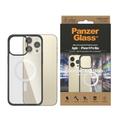 iPhone 14 Pro Max PanzerGlass ClearCase MagSafe Antibacteriële hoes - Zwart / Helder