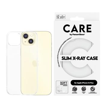 iPhone 15 Plus PanzerGlass Care Fashion Slim X-Ray hoesje - Doorzichtig