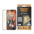 iPhone 15 Plus PanzerGlass EyeCare Ultra-Wide Fit EasyAligner Glazen Screenprotector - Zwarte Rand