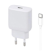 iPhone 15 Pro/15 Pro Max/16 Pro/16 Pro Max Beline PD 3.0 USB-C GaN Oplader - 30W - Wit