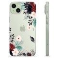 iPhone 15 Plus TPU-hoesje - Herfstbloemen