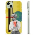 iPhone 15 Plus TPU-hoesje - Retro-kunst