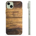 iPhone 15 Plus TPU Case - Hout