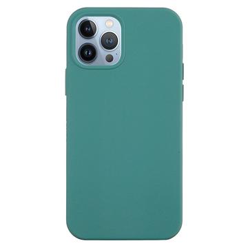 iPhone 15 Pro Liquid Silicone Hoesje - Groen