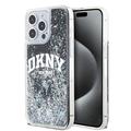 iPhone 15 Pro Max DKNY Vloeibaar Glitter Boog Logo Case