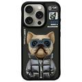 iPhone 15 Pro Max Nimmy Friends Cool&Cute 2.0 Hond Hoesje - Zwart