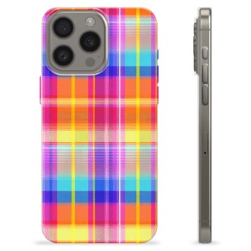 iPhone 15 Pro Max TPU-hoesje - Flanellen Overhemd