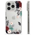 iPhone 15 Pro TPU-hoesje - Herfstbloemen