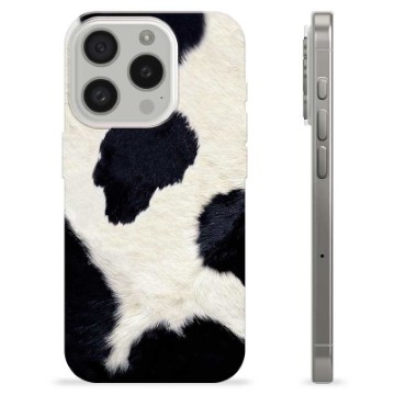 iPhone 15 Pro TPU-hoesje - Koeienhuid